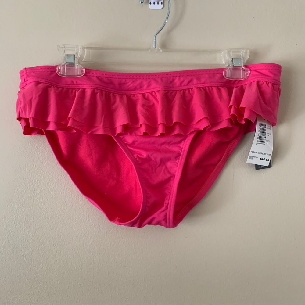 New KENNETH COLE Hot Pink Hipster Bikini Bottoms